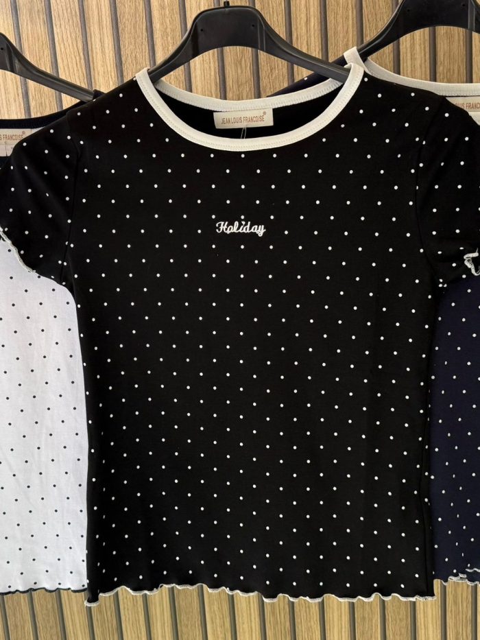 Camiseta lunares