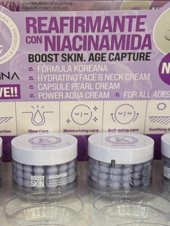 Crema de cara cápsulas