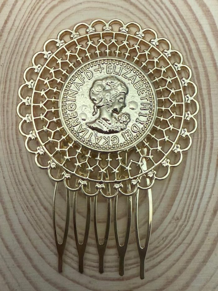 Peineta moneda