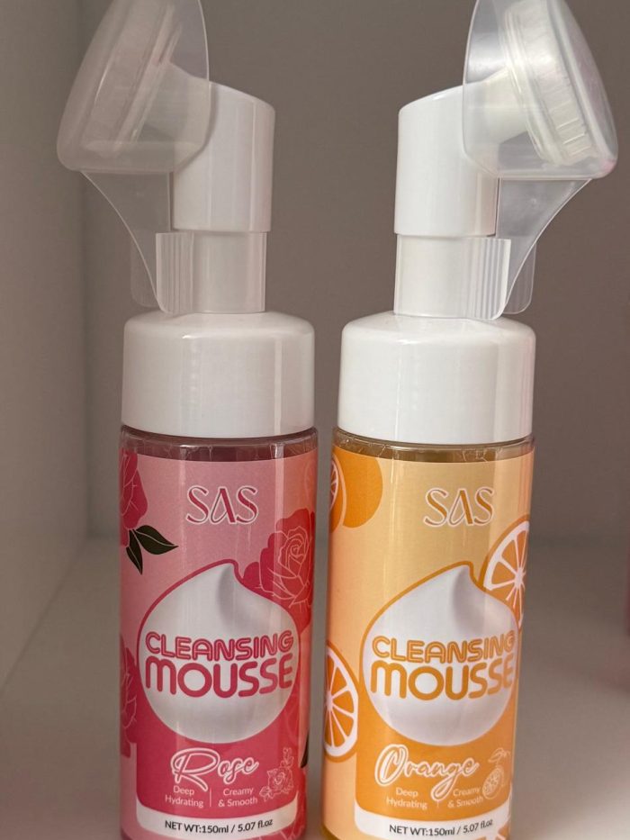 Limpiador facial en mousse