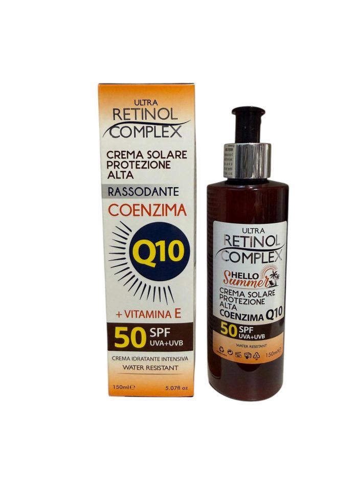 Crema solar coenzima Q1O