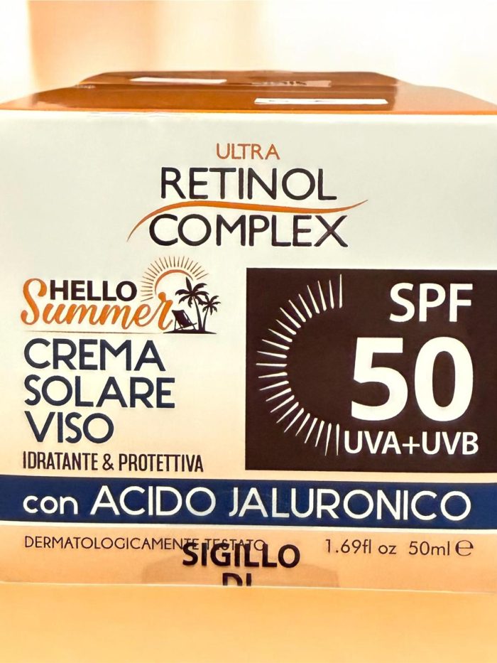 Crema solar rostro SPF 50