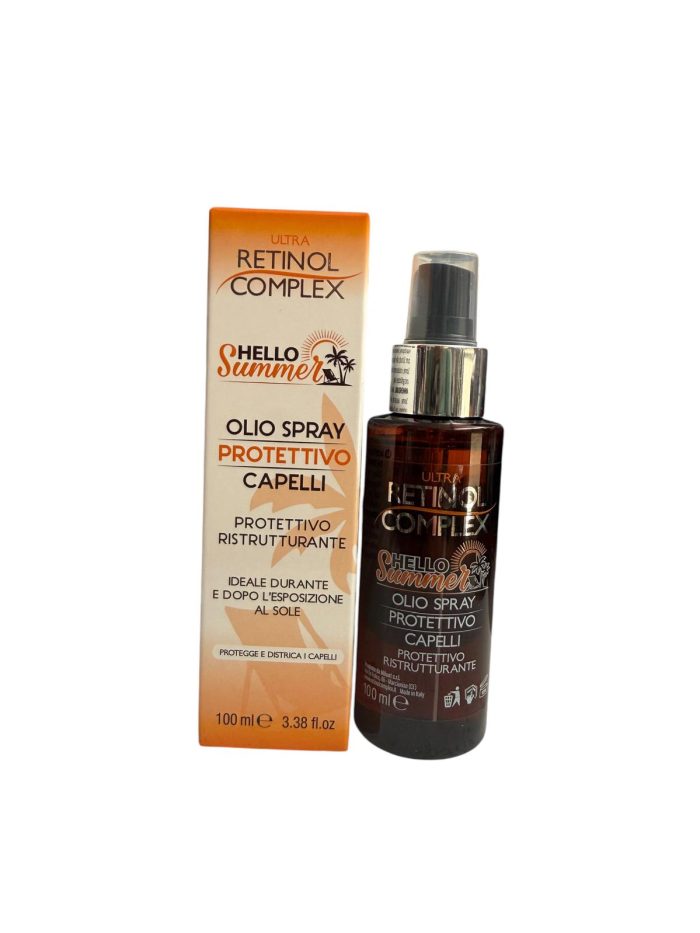 Aceite protector del cabello en spray