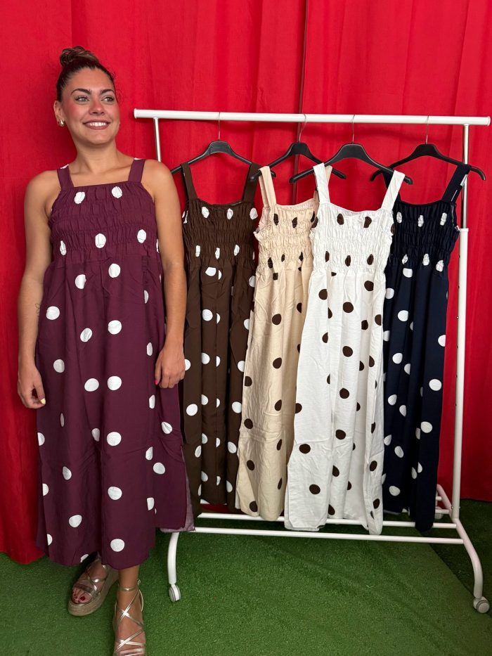 Vestido lunares