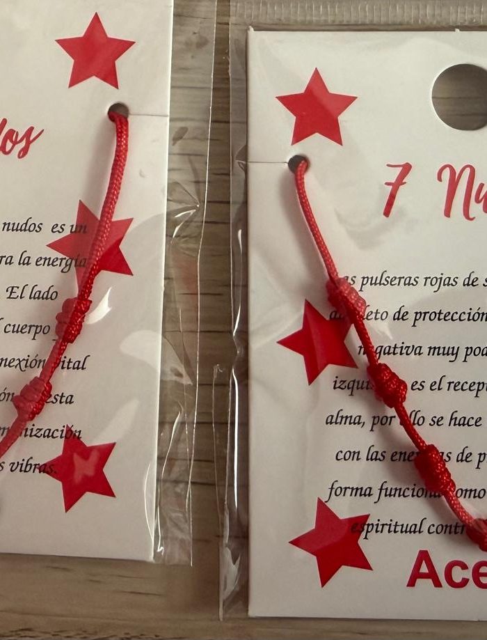 Pulsera 7 nudos