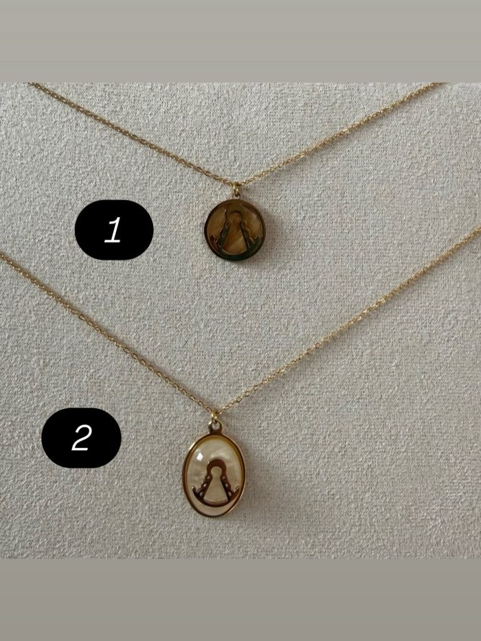 Collares nácar Virgen del Rocío
