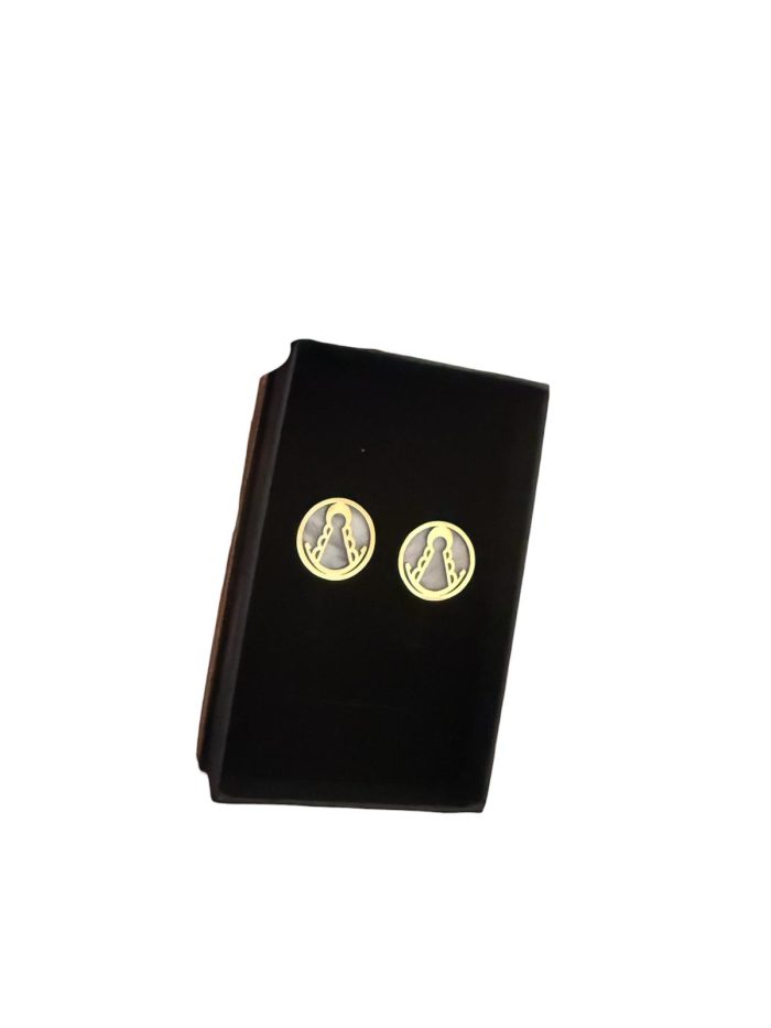 Pendientes nácar Virgen del Rocío