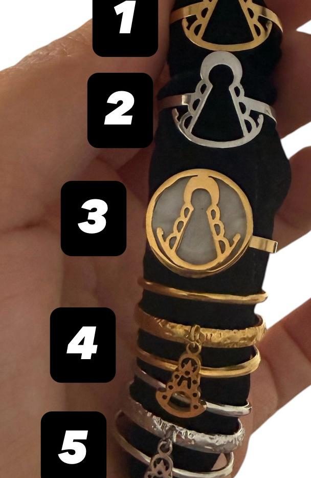Anillos adaptables Virgen del Rocío