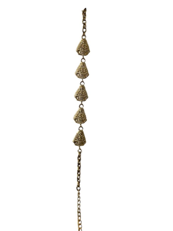 Pulsera Virgen del Rocío en cadena